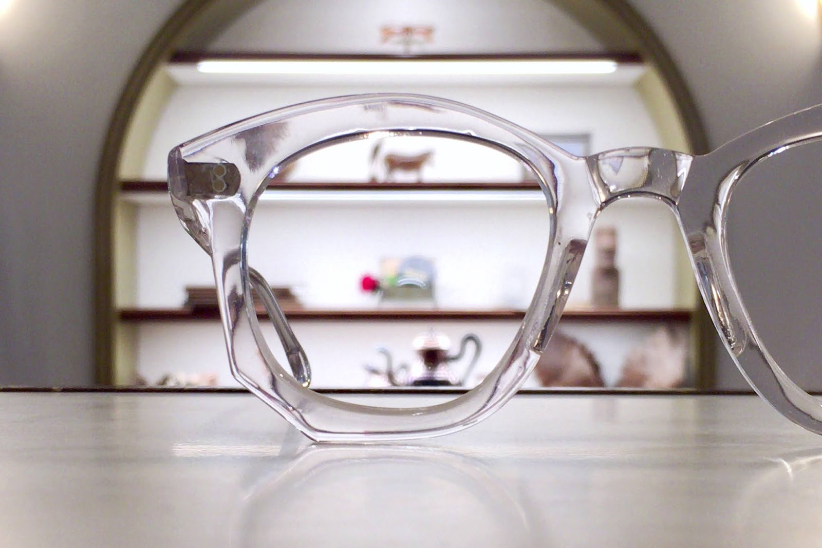 50's crystal avant-garde frame France